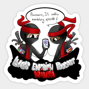 LEP NINJAS by SARA & SILVIA Sticker